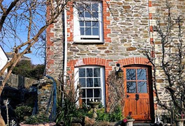 Exterior View at The Homestead Cottage in Cornwall